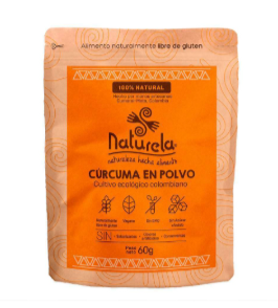 POLVO CURCUMA X 60 GR NATURELA