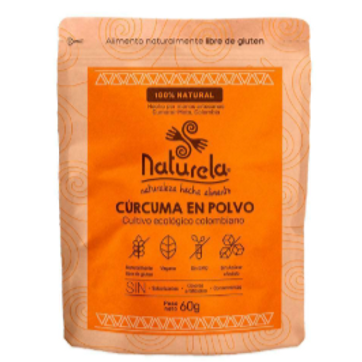 Imagen del producto POLVO CURCUMA X 60 GR NATURELA