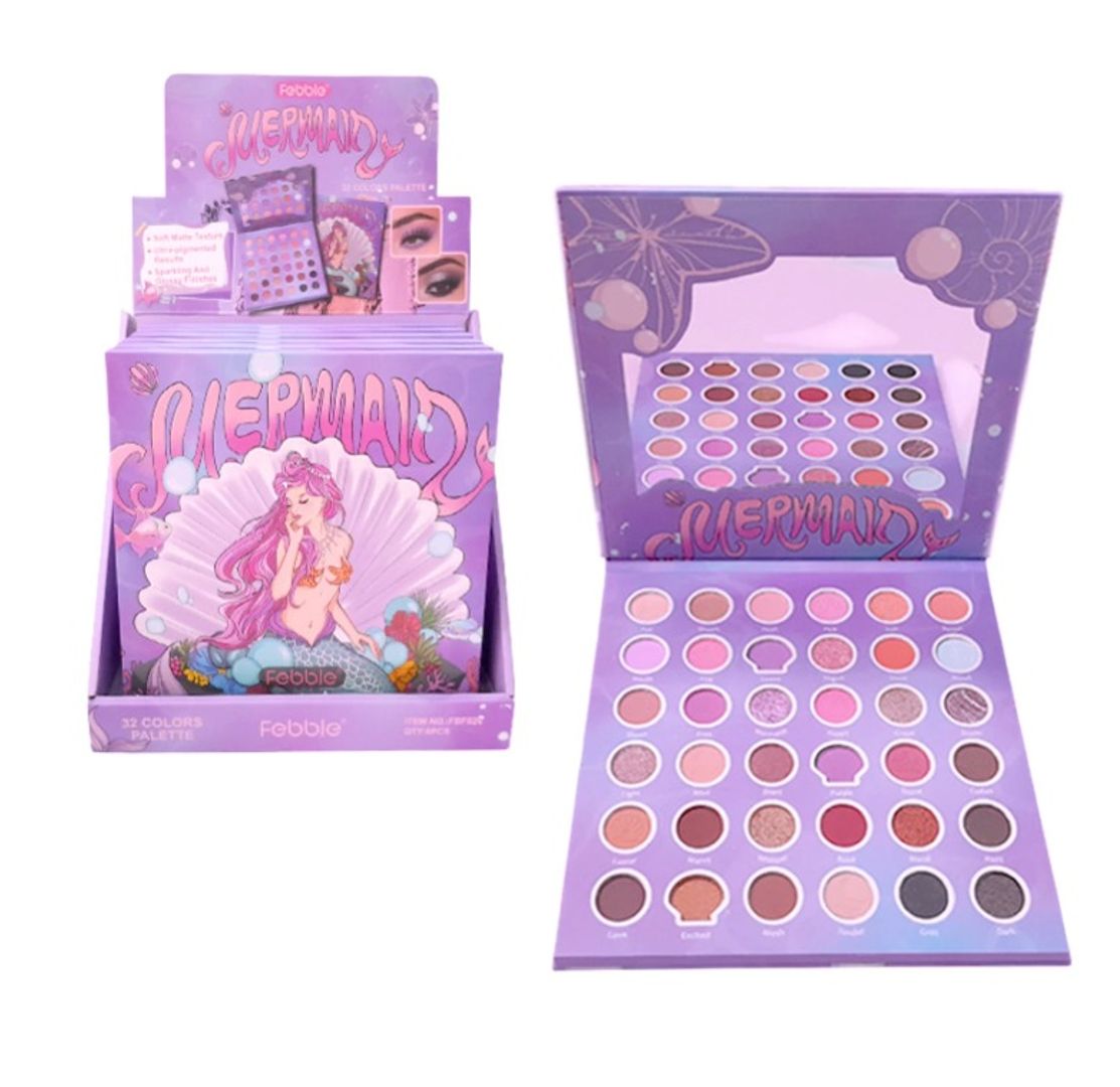 PALETA DE SOMBRAS DE SIRENA FEBBLE 