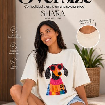 Camisa over size - imagen 1
