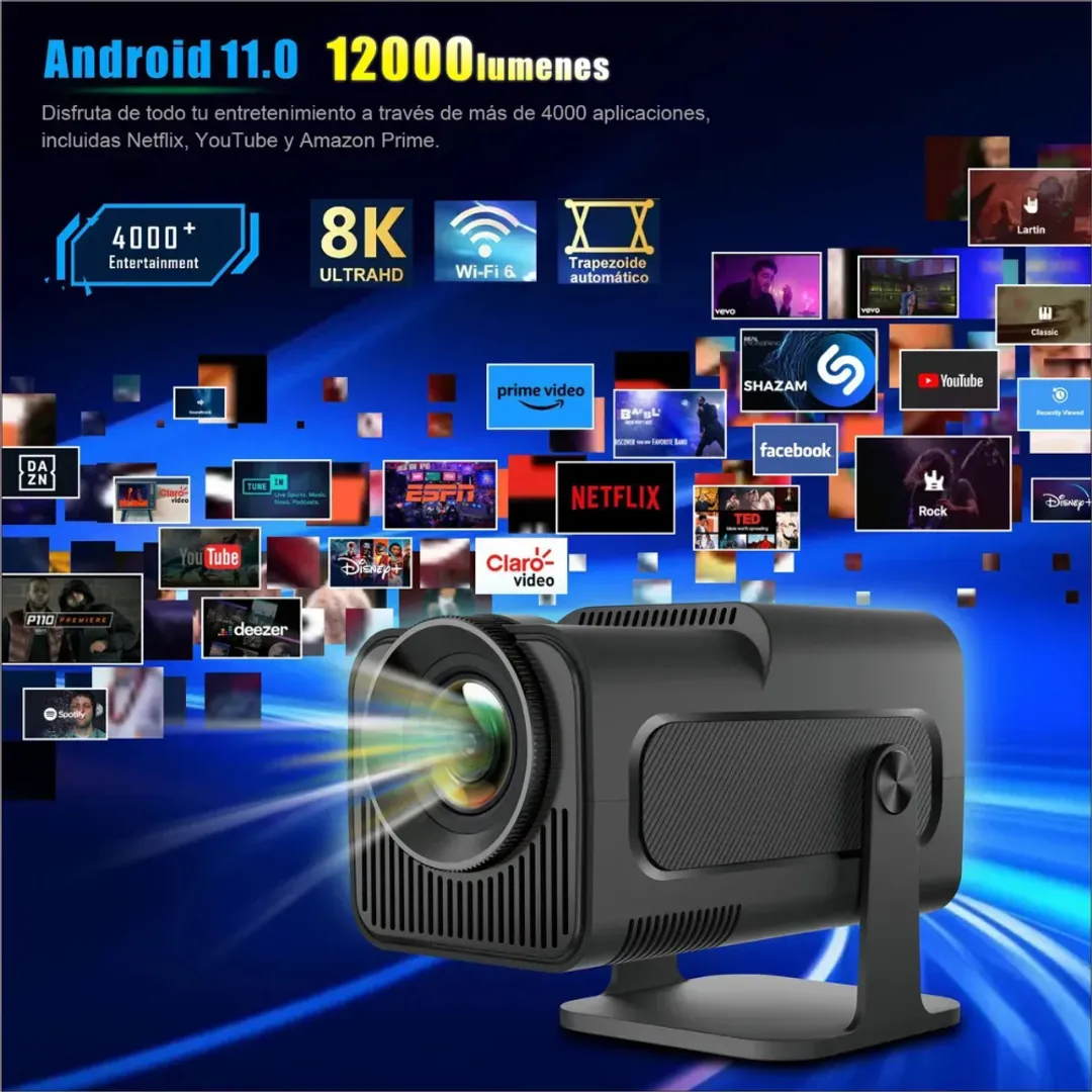 PROYECTOR HY320 MINI ULTRA HD WIFI BLUETOOTH