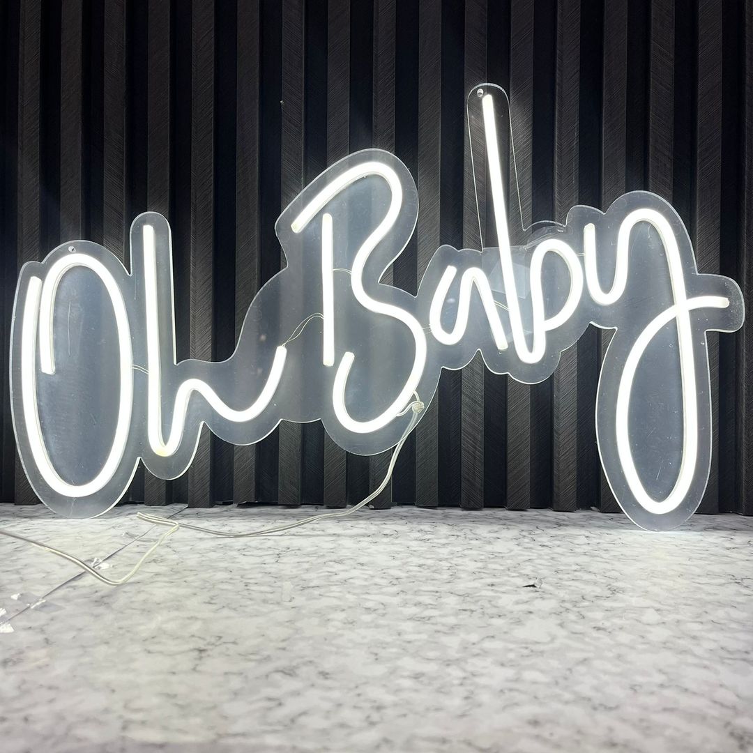 AVISO NEON FLEX OH BABY