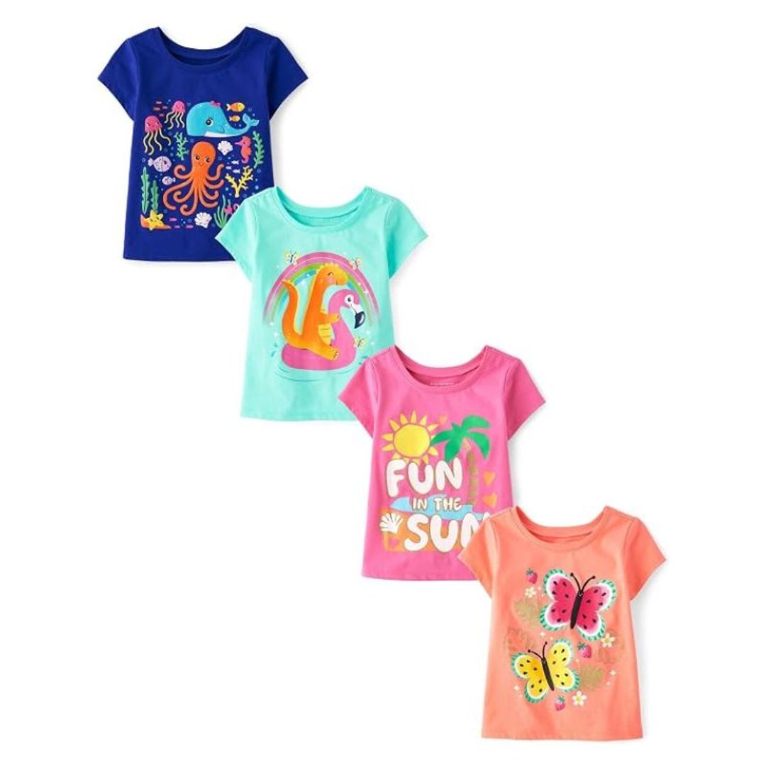 3T Set 4 Camisetas CHILDRENS PLACE