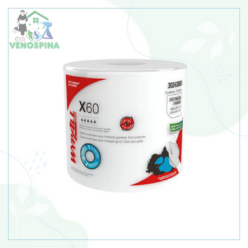 Imagen del producto WYPALL X 60 ROLLO 890 PAÑOS