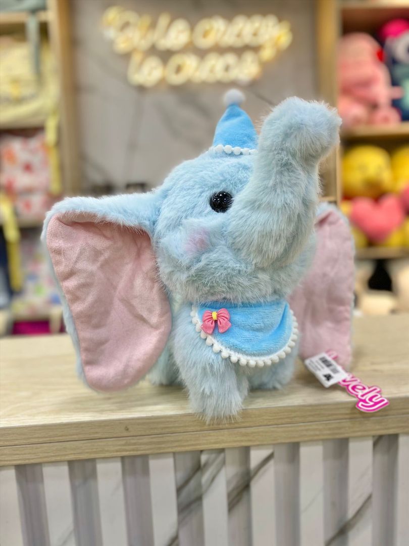 PELUCHE ELEFANTE GORRO ( 25 CM )