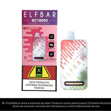 Imagen del producto Elfbar Strawberry Kiwi Bc 18.000 Puffs