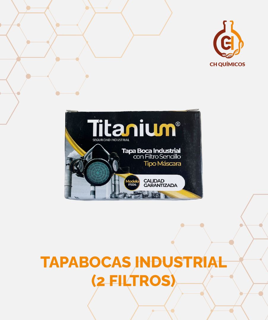 TAPABOCAS INDUSTRIAL (2 filtros)