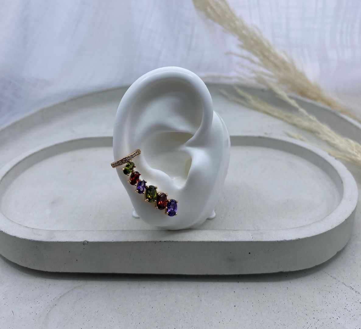 Earcuff unitario, covergold 