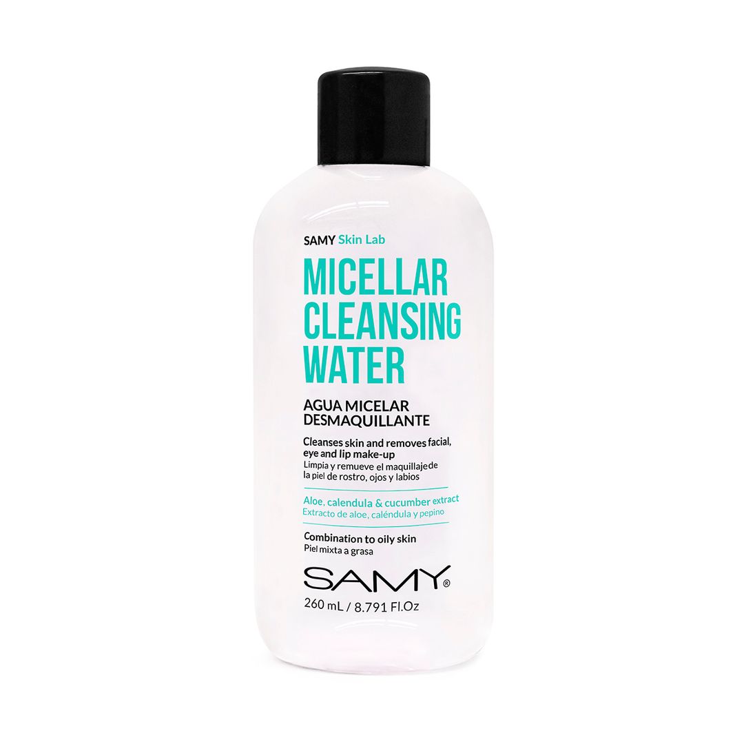AGUA MICELAR DESMAQUILLANTE x 260 ml SAMY