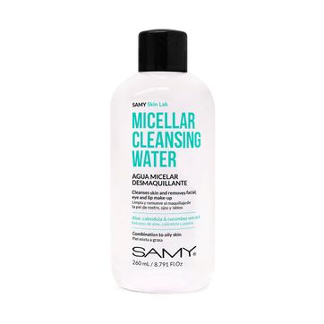 Imagen del producto AGUA MICELAR DESMAQUILLANTE x 260 ml SAMY