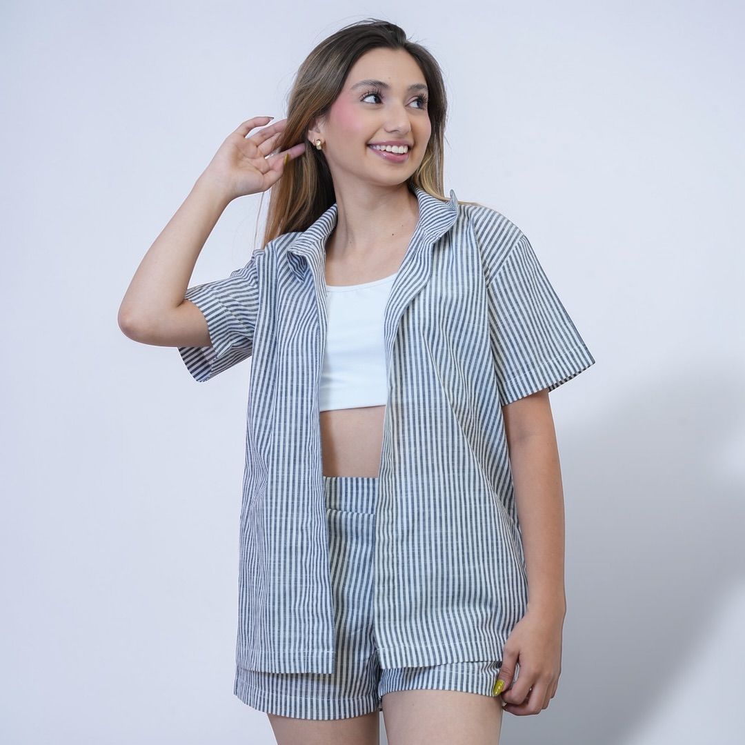 Conjunto rayas sport