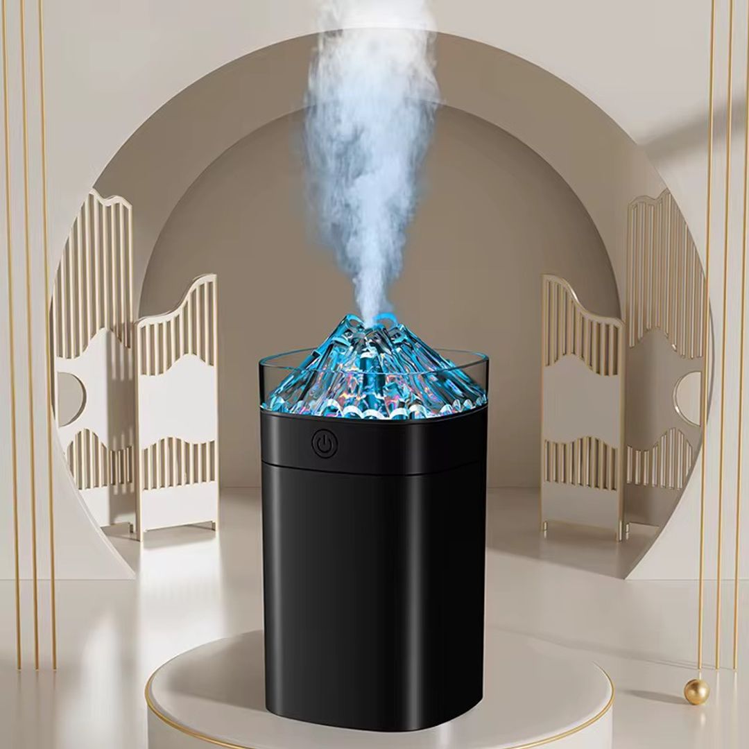 Humidificador volcán led 