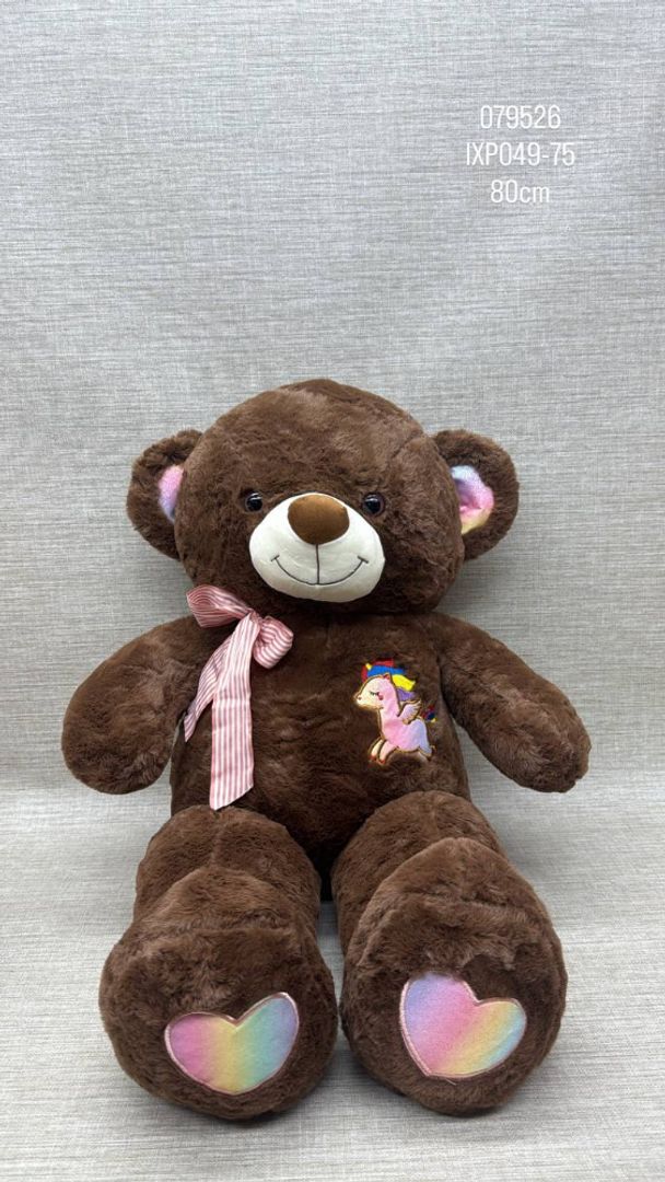 OSO PATAS LARGAS UNICORNIO 80 CM