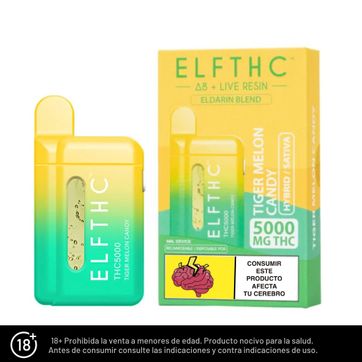 Imagen del producto Elfbar Th5000 Tiger Melon Candy 5ml Hybrid/sativ