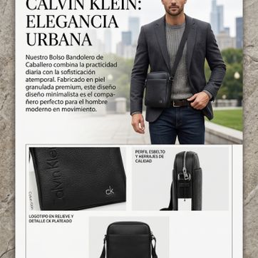 Imagen del producto Bandolera Malvinas klein