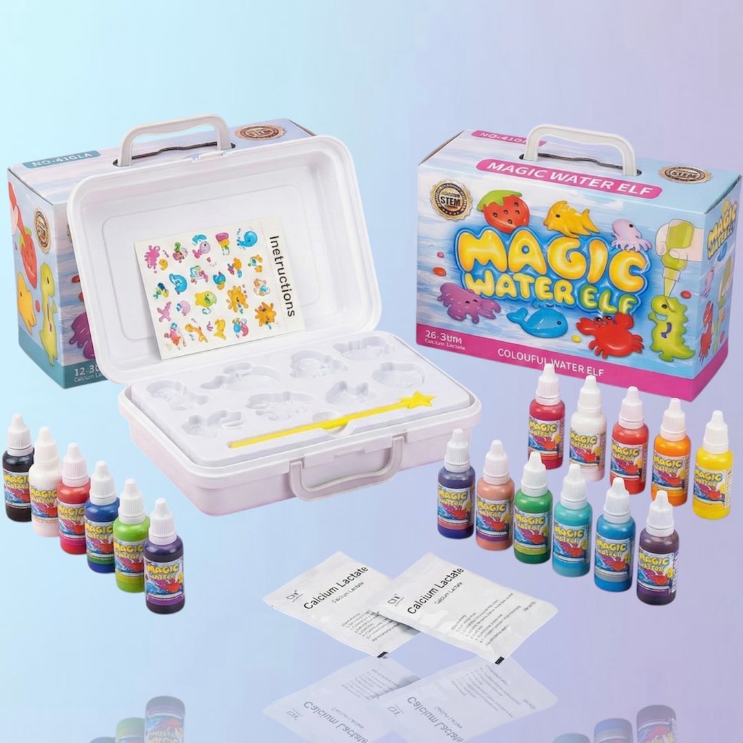 Kit Squishy Agua Animales 
