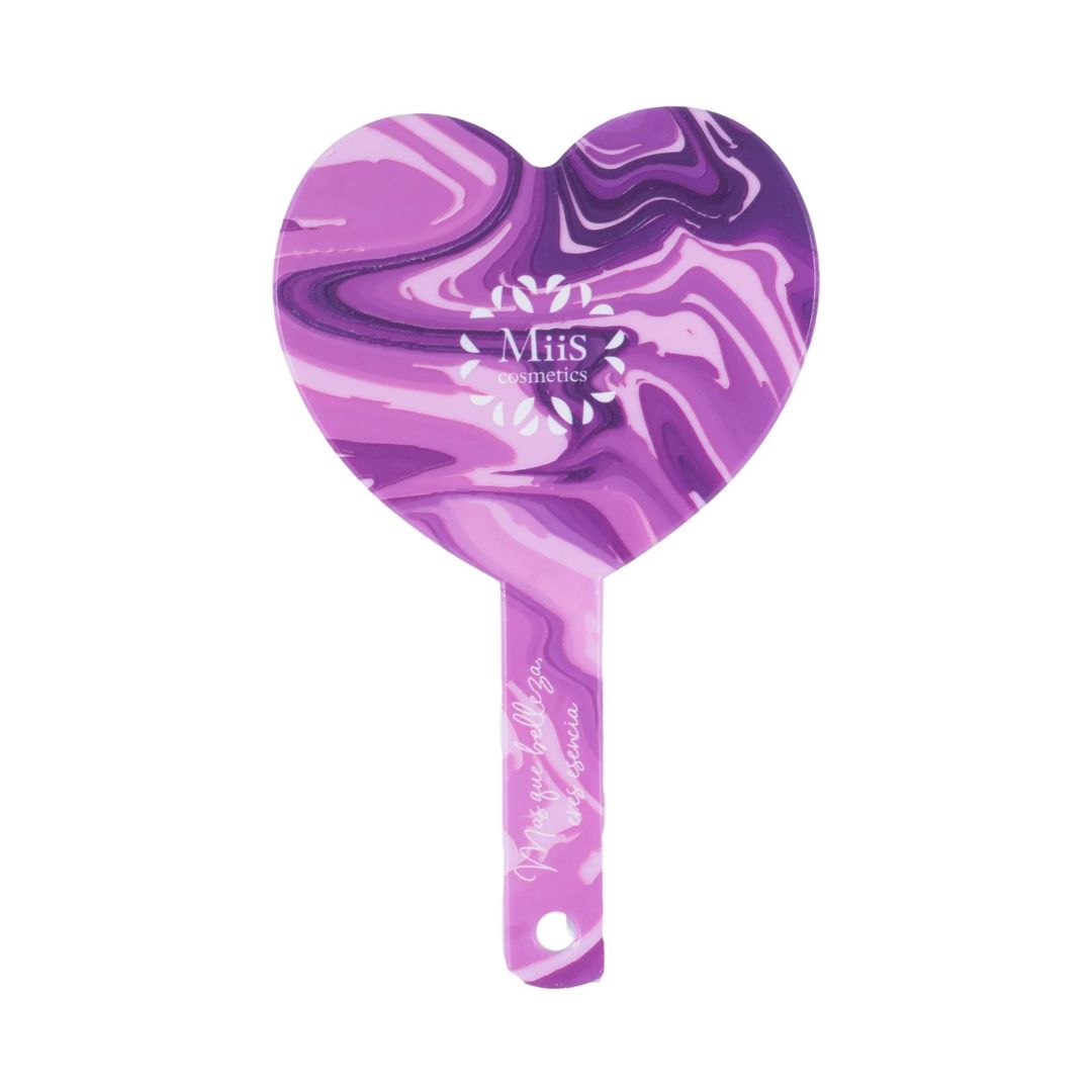 Espejo de mano corazón