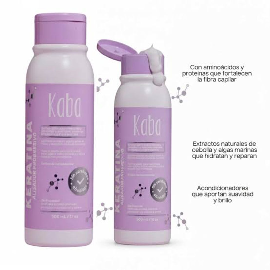 Keratina Alisador Progresivo Kaba 