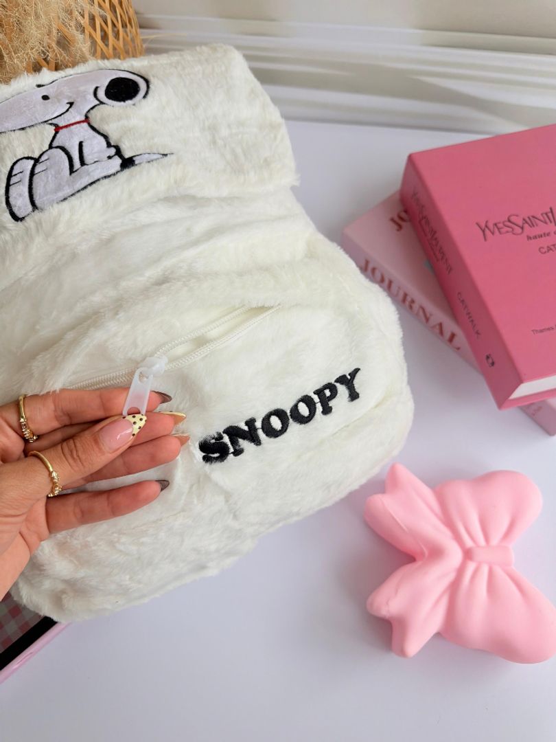 MORRAL SNOOPY BLANCO