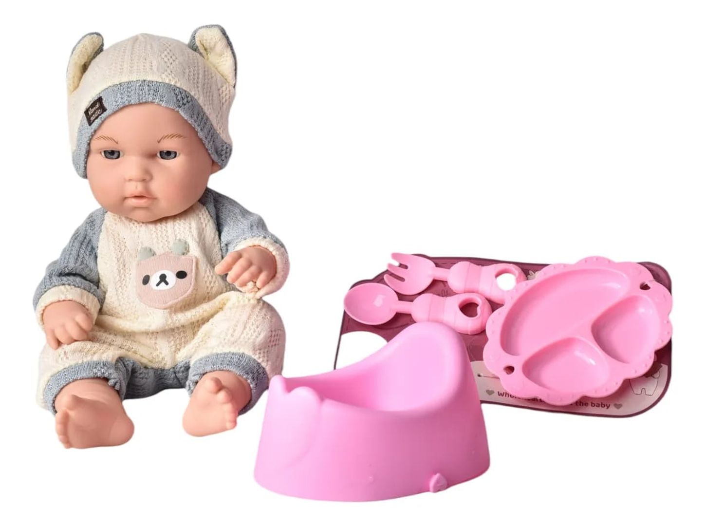 BEBE BABBLE REALISTA  COMIDA