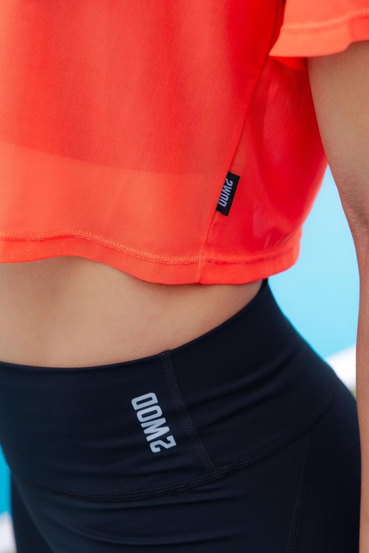 CAMISETA MALLA NARANJA