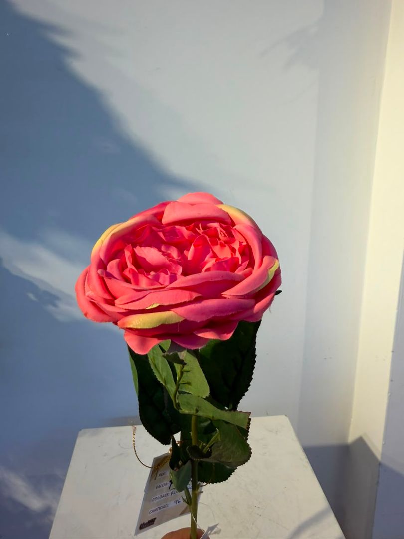 FLOR UNITARIA ROSADA
