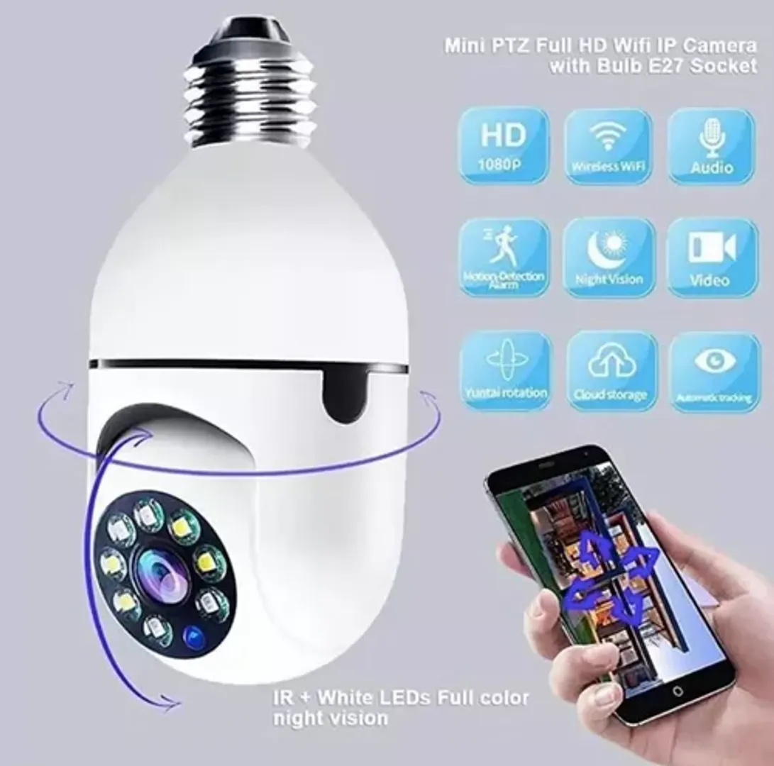 Cámara Robótica Bombillo