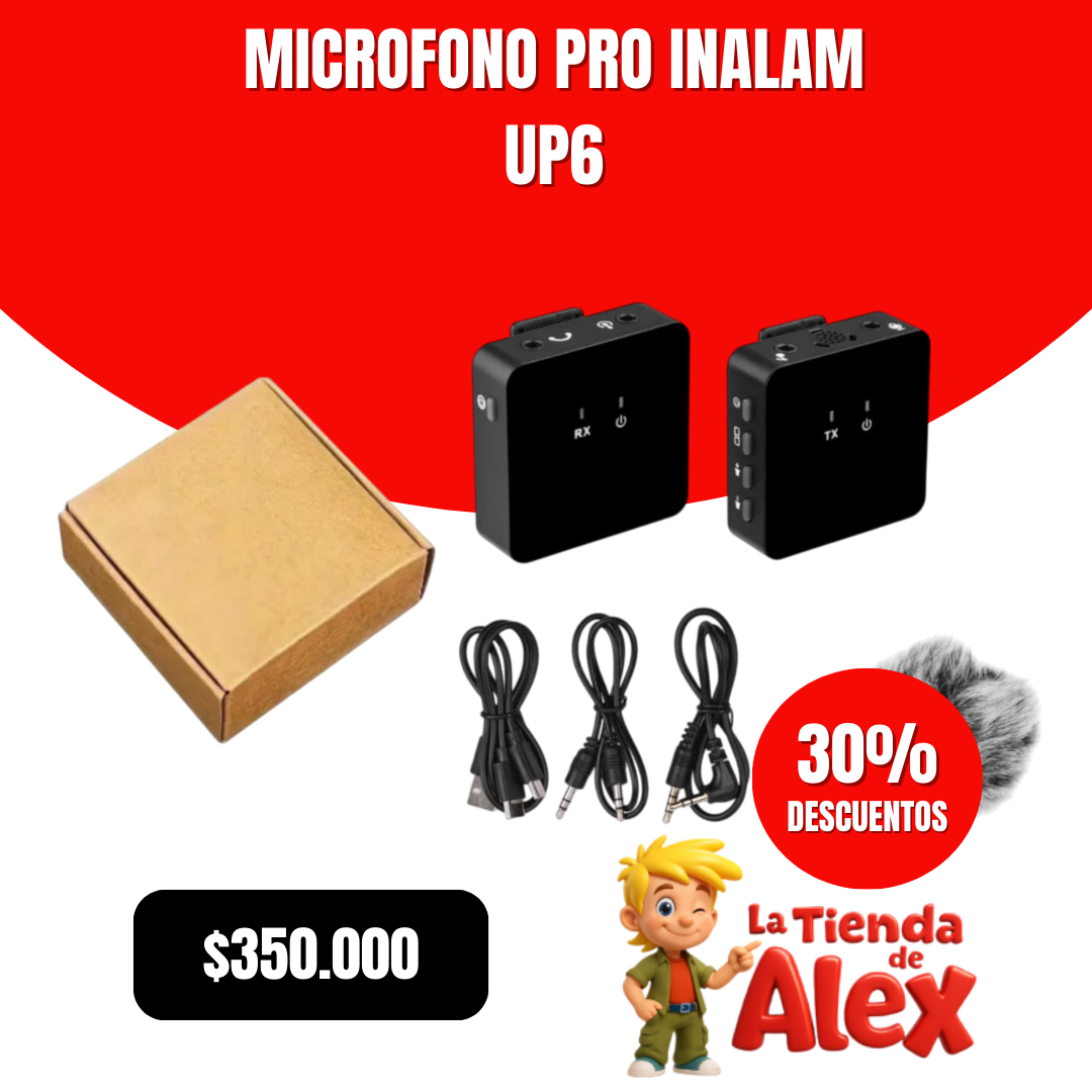 microfono pro inalam up6