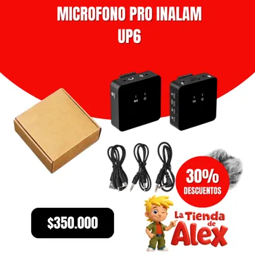 Imagen del producto microfono pro inalam up6
