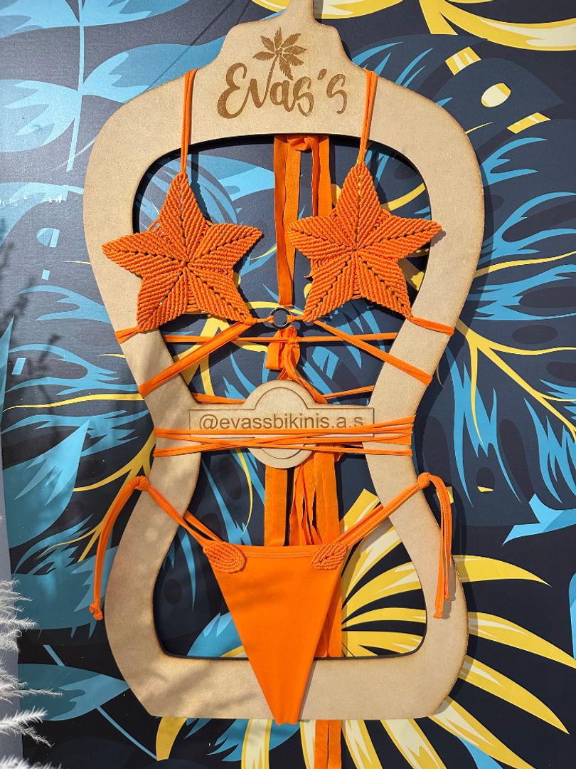 Bikini Selene naranja 