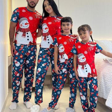 PIJAMA FAMILIAR FULL COLOR NAVIDAD - imagen 1