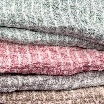 TOALLA PARA EL CABELLO RAYAS - imagen 2