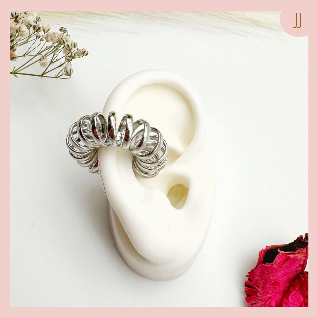 30% DE DESCUENTO: Lindo Earcuff Rodio Resorte