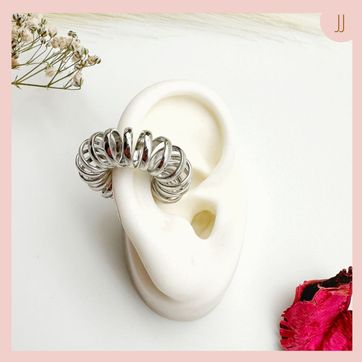 Imagen del producto 30% DE DESCUENTO: Lindo Earcuff Rodio Resorte