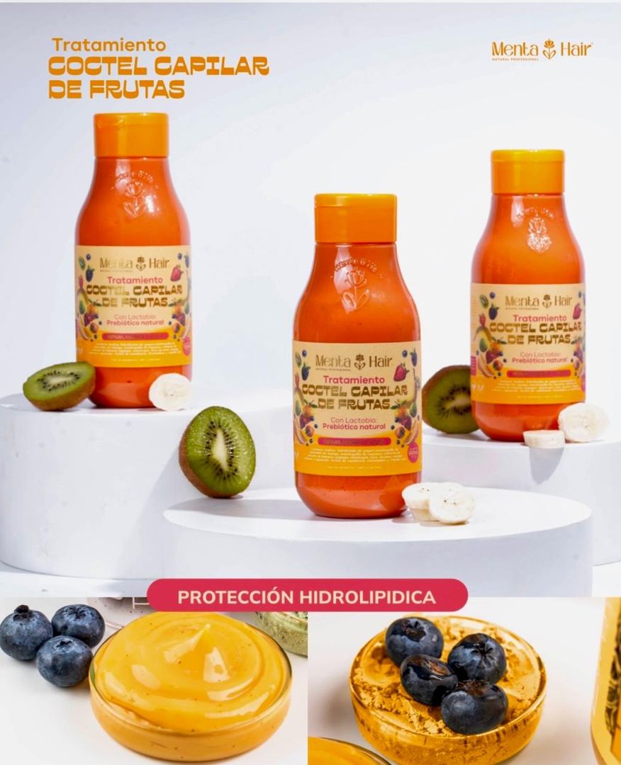 MENTA HAIR TRATAMIENTO COCTEL DE FRUTAS