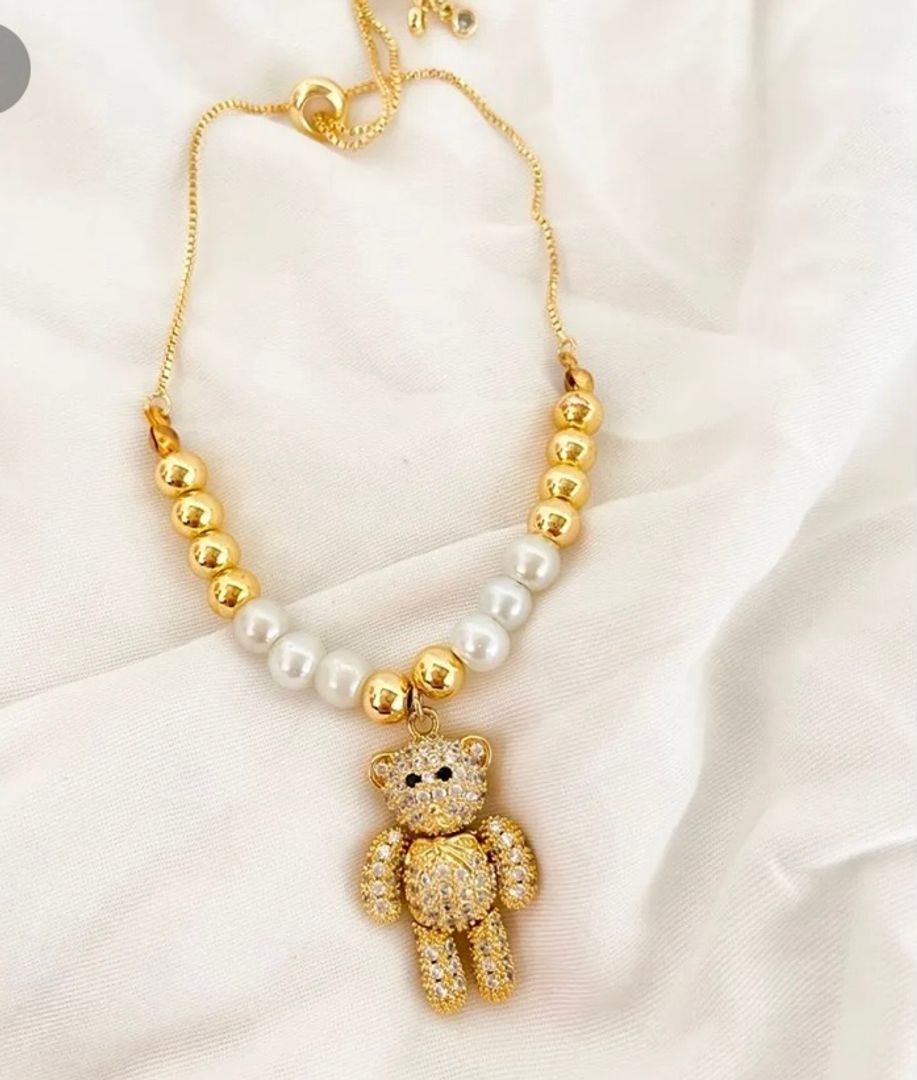 PULSERA AJUSTABLE OSO ARTICULADO 