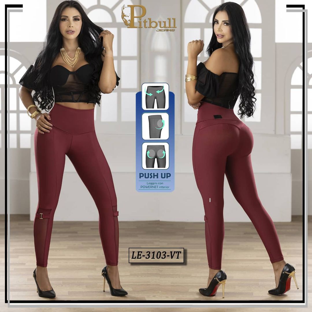 Leggins Levantacola Pitbull - LE3103