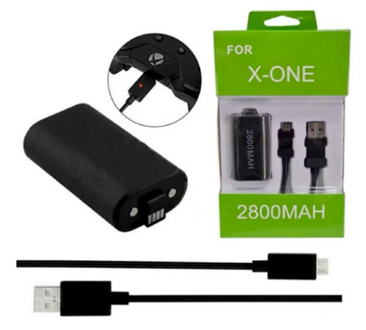 KIT CARGA Y JUEGA PARA XBOX ONE