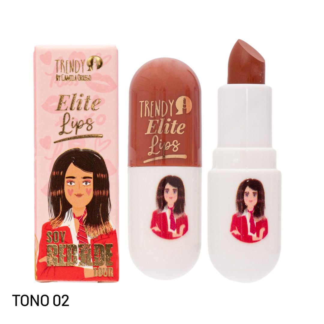 Labial en Barra Elite Lips RBD Trendy