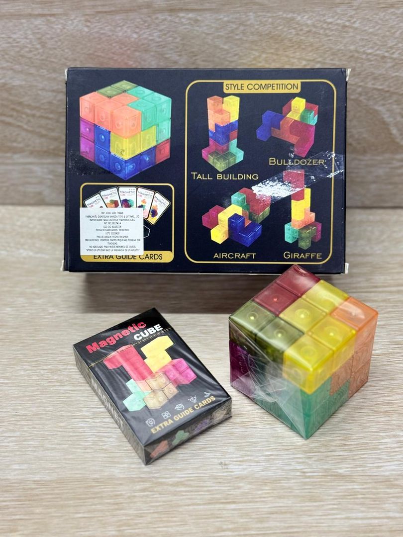 6588 CUBO MAGNETICO CON CARTAS