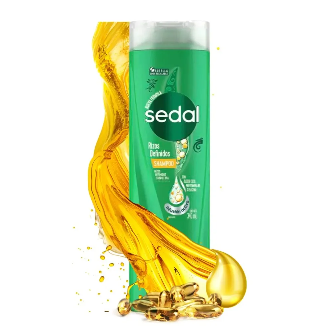 SHAMPOO RIZOS DEFINIDOS 340ML SEDAL
