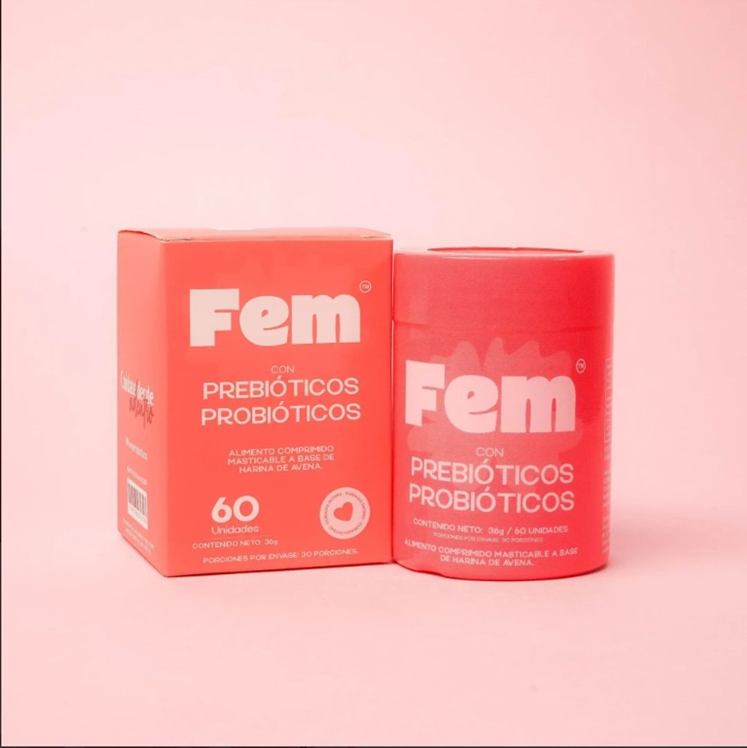 probióticos y prebióticos x 60 UND