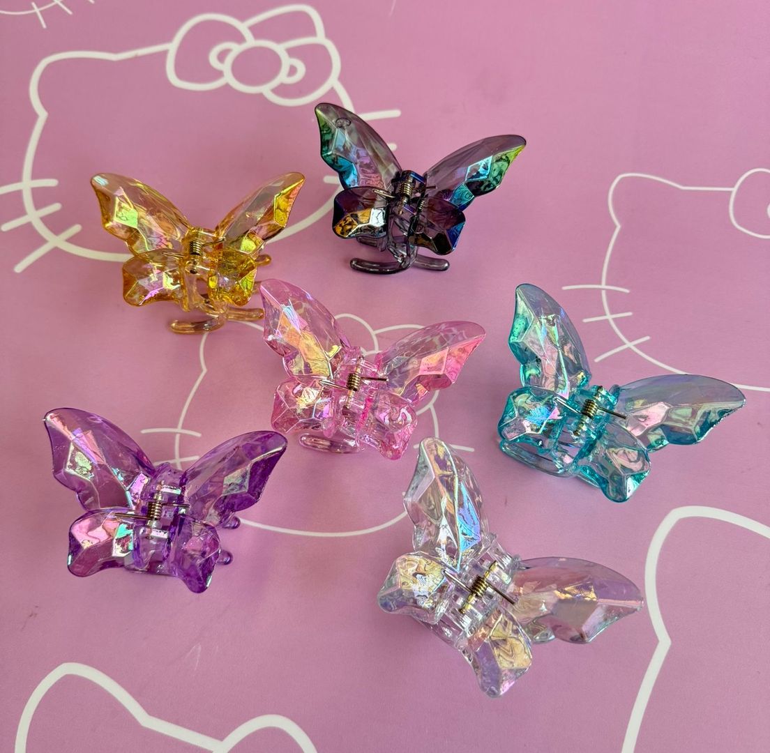 Caimán mariposas cristal 