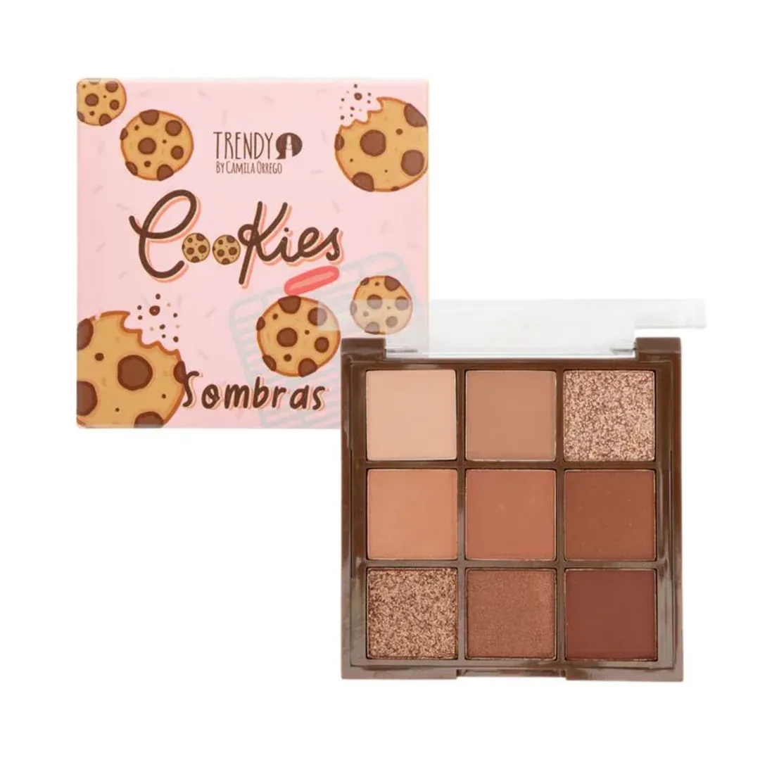 PALETA SOMBRAS MINI TRENDRY COCKIES