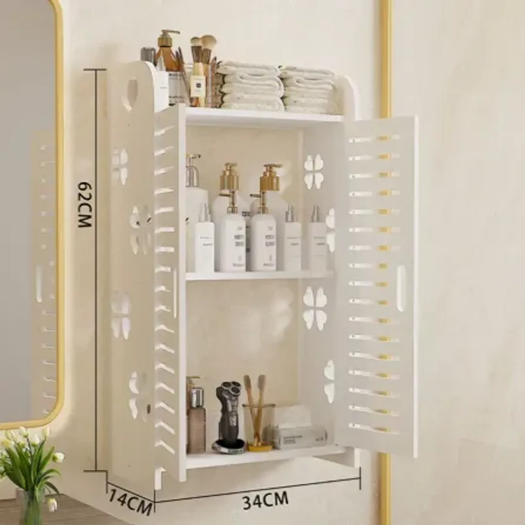 ESTANTE ORGANIZADOR DE PARED REPISA INODORO MULTIFUNCIONAL