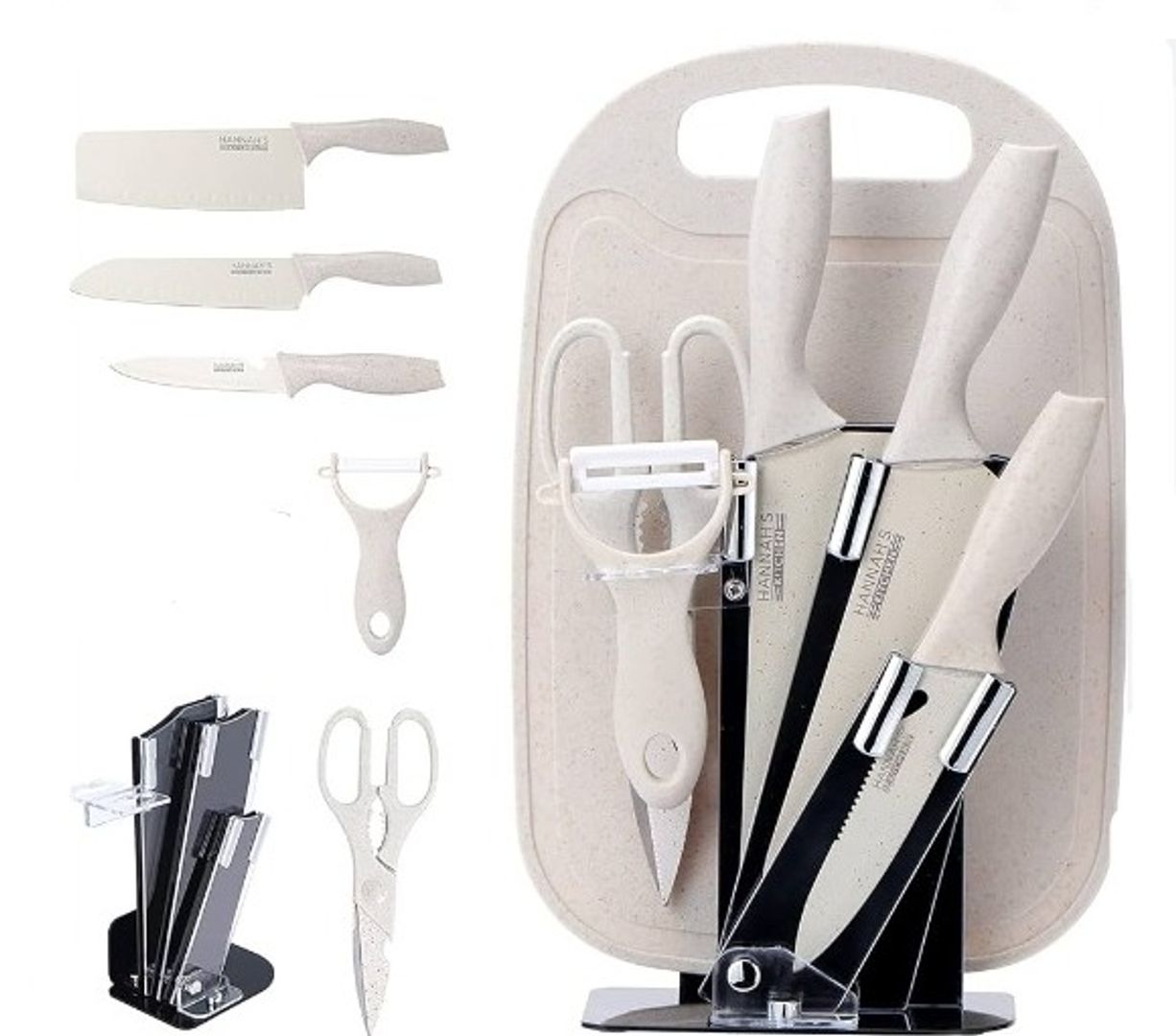 SET CUCHILLOS + ACCESORIOS