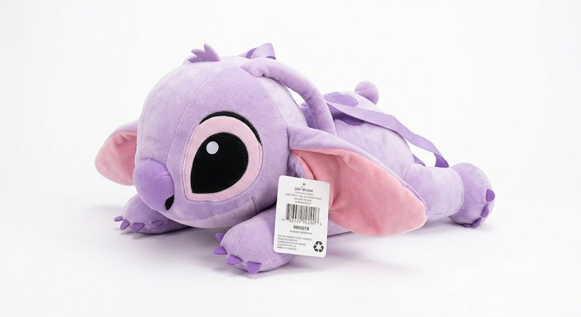 Peluche angel acostada 6O CM