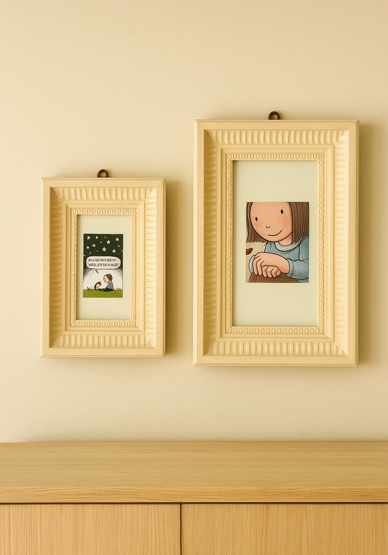 Cuadro Enriqueta & Fellini Chico