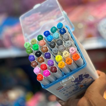 Imagen del producto Set x 36 marcadores doble punta 