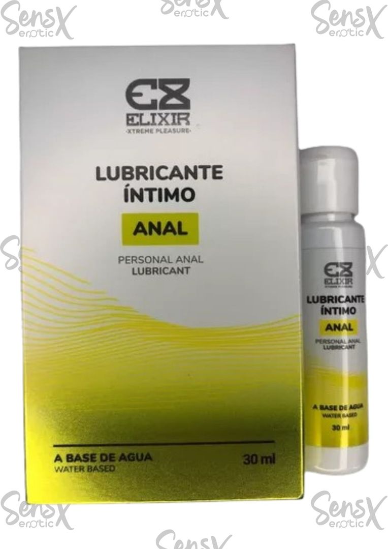 Lubricante elixir Íntimo Anal a Base de Agua – 30ml